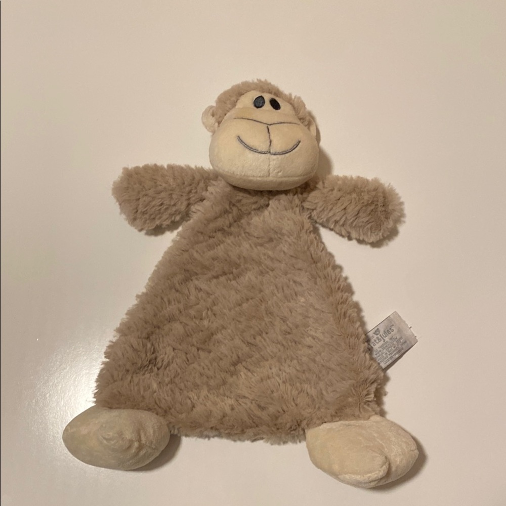 Nat & Jules Plush Monkey Toy Rattle